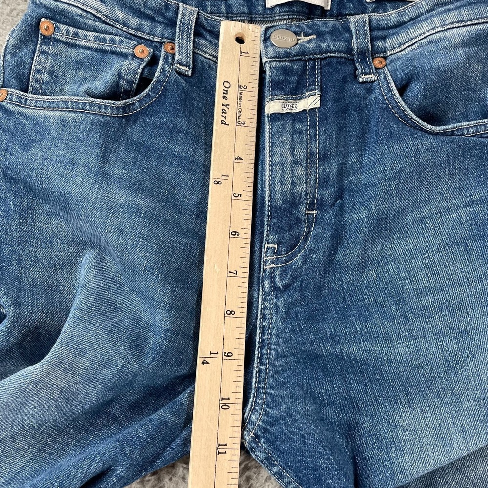Closed Jeans Organic Cotton Women's Size 28 Candiani Blue Denim Handmade Italy - Picture 16 of 16